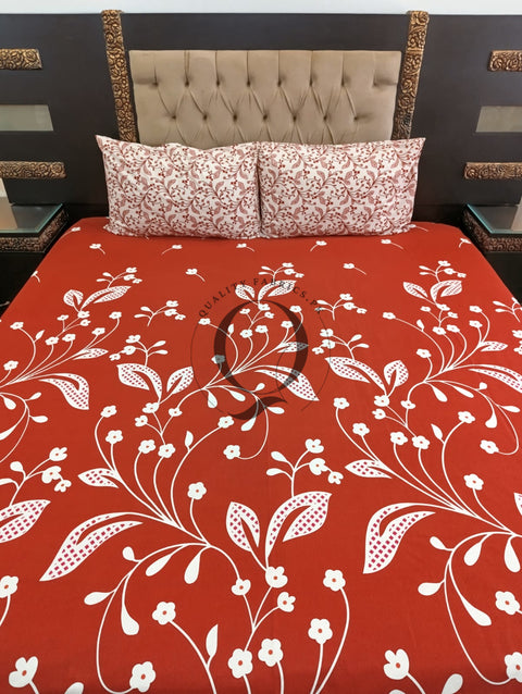 QF-2431: 3 Piece Cotton Bed Sheet