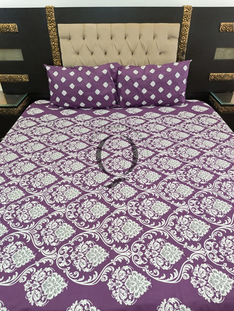 QF-2432: 3 Piece Cotton Bed Sheet