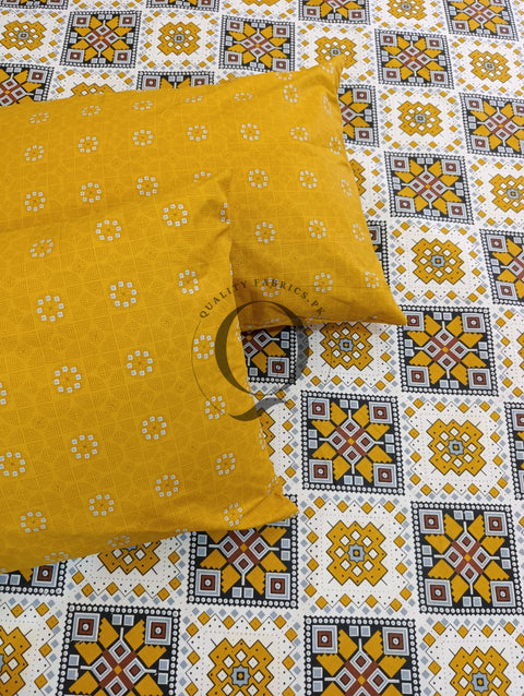 QF-2434: 3 Piece Cotton Bed Sheet