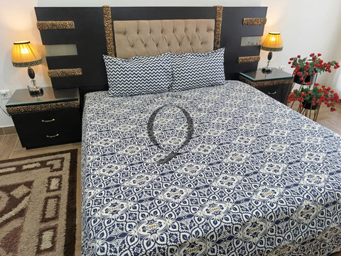 QF-2435: 3 Piece Cotton Bed Sheet