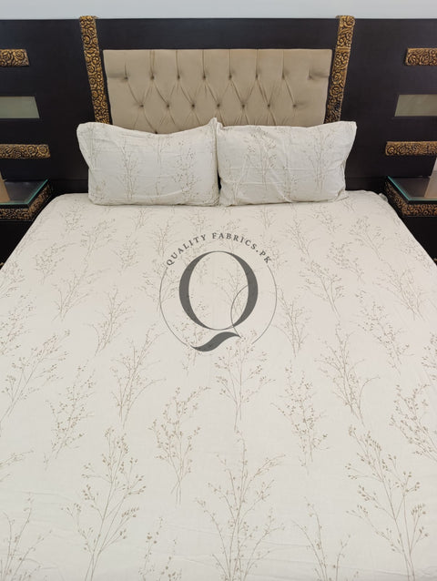 QF-2439: 3 Piece Cotton Bed Sheet