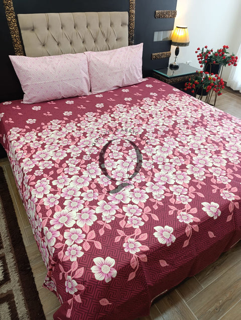 QF-2441: 3 Piece Cotton Bed Sheet