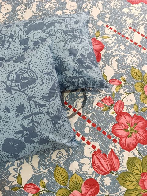 QF-2442: 3 Piece Cotton Bed Sheet