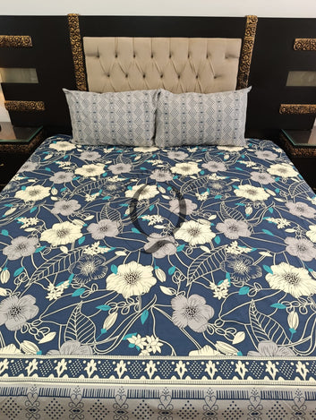 QF-2444: 3 Piece Cotton Bed Sheet