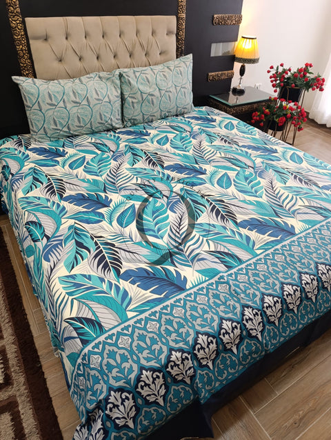 QF-2446: 3 Piece Cotton Bed Sheet