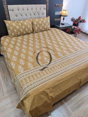 QF-2448: 3 Piece Cotton Bed Sheet
