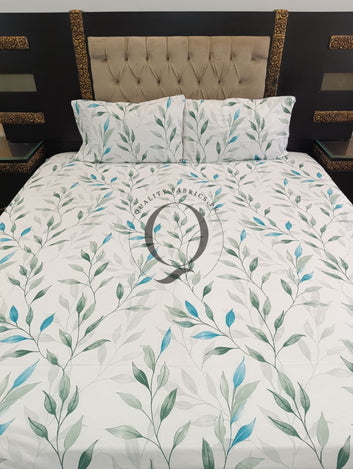 QF-2459: 3 Piece Cotton Bed Sheet