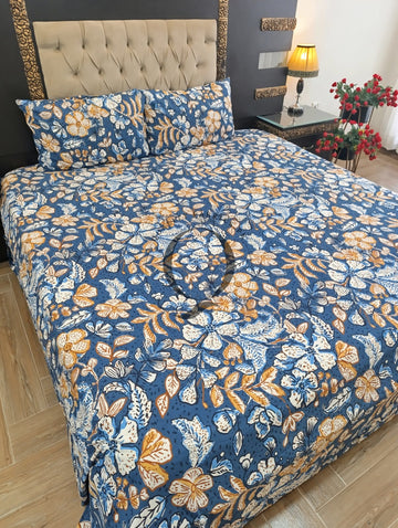 QF-2460: 3 Piece Cotton Bed Sheet