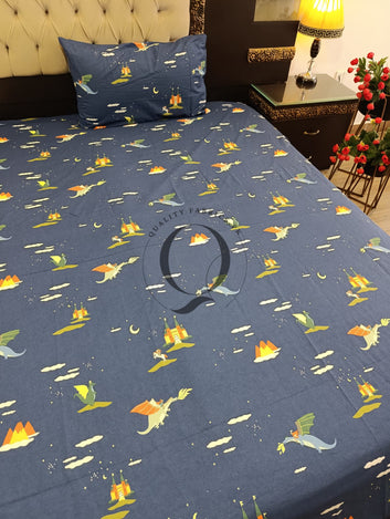 KBS-2461: Kids Bed Sheet (Percale Cotton)