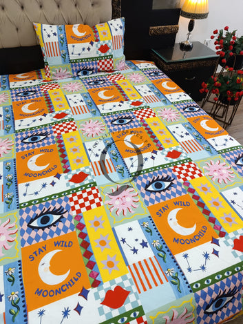 KBS-2463: Kids Bed Sheet (Percale Cotton)