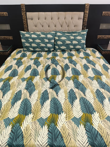 QF-2464: 3 Piece Cotton Bed Sheet