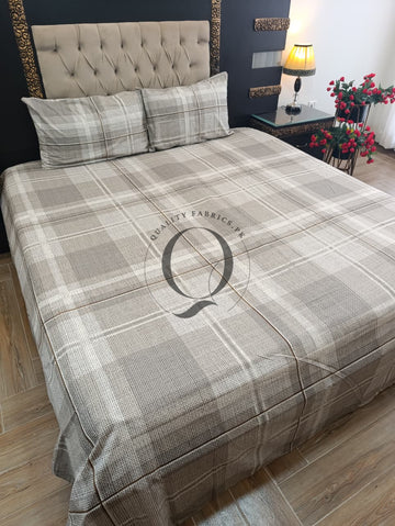 QF-2465: 3 Piece Cotton Bed Sheet