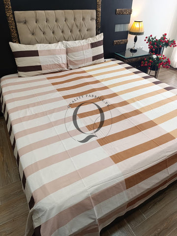 QF-2472: 3 Piece Cotton Bed Sheet