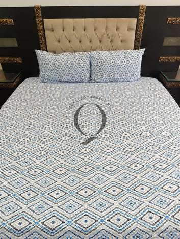 QF-2473: 3 Piece Cotton Bed Sheet