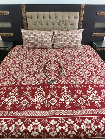 QF-2477: 3 Piece Cotton Bed Sheet