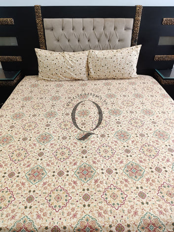 QF-2479: 3 Piece Cotton Bed Sheet