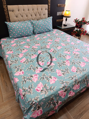 QF-2480: 3 Piece Cotton Bed Sheet