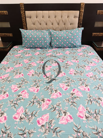 QF-2480: 3 Piece Cotton Bed Sheet