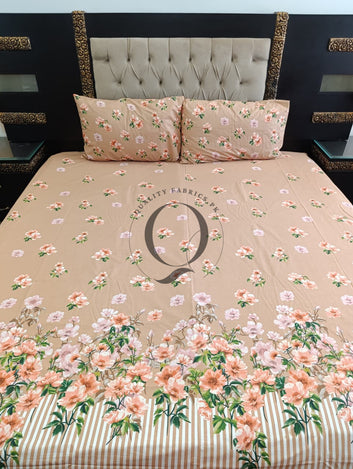 QF-2481: 3 Piece Cotton Bed Sheet