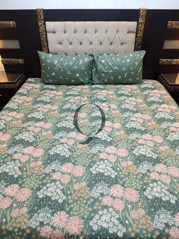 QF-2485: 3 Piece Cotton Bed Sheet