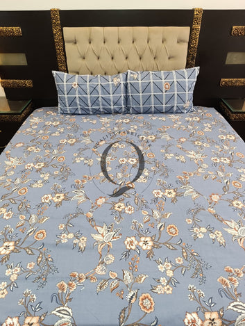 QF-2488: 3 Piece Cotton Bed Sheet