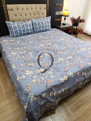 QF-2488: 3 Piece Cotton Bed Sheet