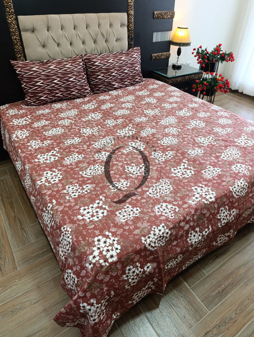 QF-2489: 3 Piece Cotton Bed Sheet