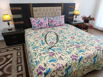 QF-2490: 3 Piece Cotton Bed Sheet