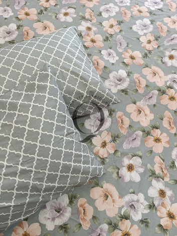 QF-2497: 3 Piece Cotton Bed Sheet