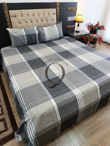 QF-2501: 3 Piece Cotton Bed Sheet