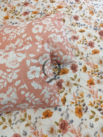 QF-2502: 3 Piece Cotton Bed Sheet