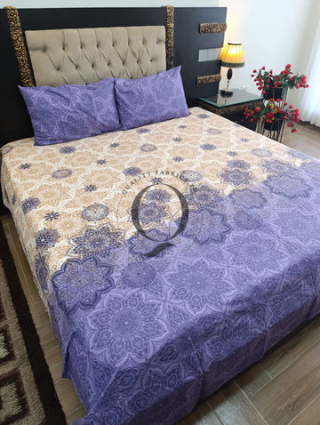QF-2506: 3 Piece Cotton Bed Sheet