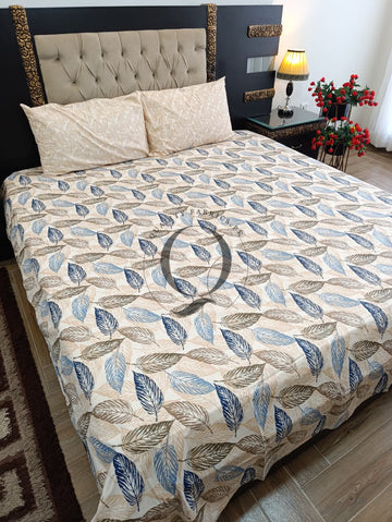 QF-2511: 3 Piece Cotton Bed Sheet