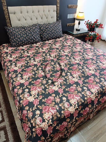 QF-2512: 3 Piece Cotton Bed Sheet