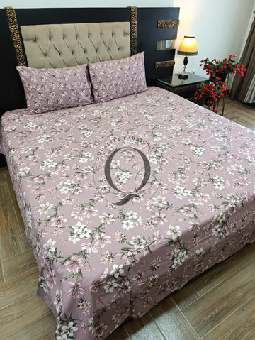 QF-2518: 3 Piece Cotton Bed Sheet