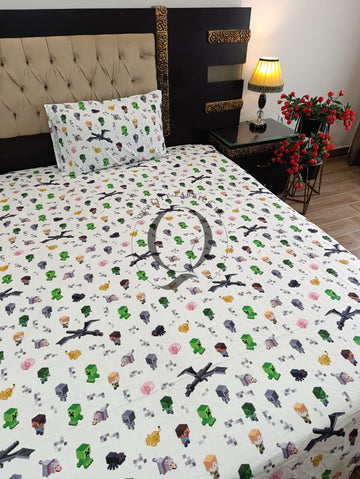 KBS-2525: Kids Bed Sheet (Percale Cotton)