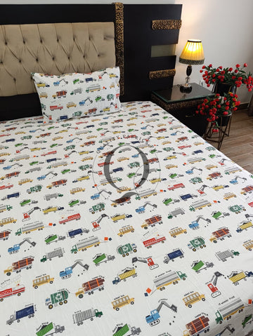 KBS-2642: Kids Bed Sheet (Percale Cotton)
