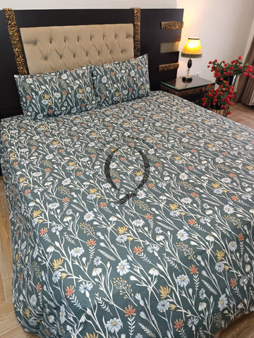 QF-2531: 3 Piece Cotton Bed Sheet