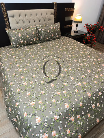 QF-2534: 3 Piece Cotton Bed Sheet