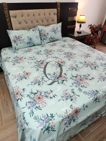 QF-2537: 3 Piece Cotton Bed Sheet
