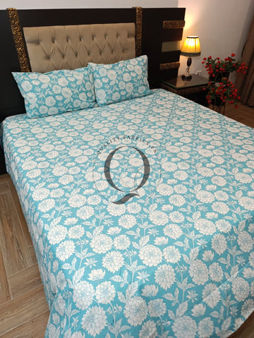QF-2547: 3 Piece Cotton Bed Sheet