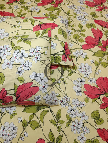 QF-2549: 3 Piece Cotton Bed Sheet