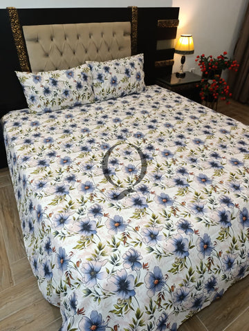 QF-2551: 3 Piece Cotton Bed Sheet