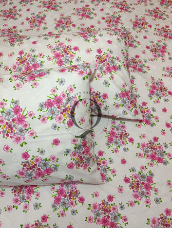 QF-2553: 3 Piece Cotton Bed Sheet