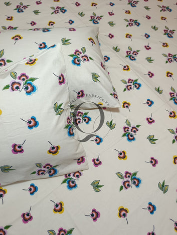 QF-2559: 3 Piece Cotton Bed Sheet