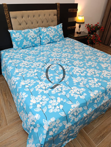 QF-2560: 3 Piece Cotton Bed Sheet