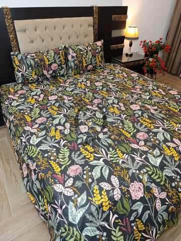 QF-2561: 3 Piece Cotton Bed Sheet