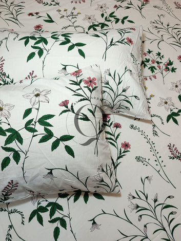 QF-2564: 3 Piece Cotton Bed Sheet