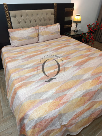 QF-2570: 3 Piece Cotton Bed Sheet