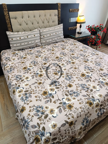 QF-2665: Piece Cotton Bed Sheet